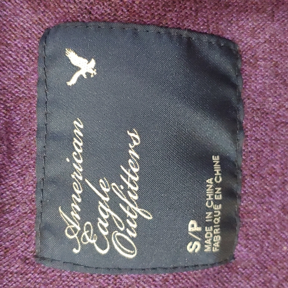 American Eagle Outfitters Women's Size Small 100% Cotton 3/4 Sleeve Cardigan - Picture 3 of 6